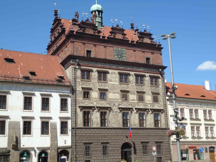 Pilsen Rathaus/Pilzen Town Hall