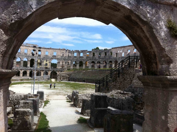 Kroatien Arena in Pula/Croatia Arena in Pula