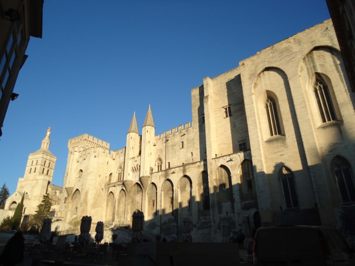Papstpalast Avignon/Pope´s Palace Avignon
