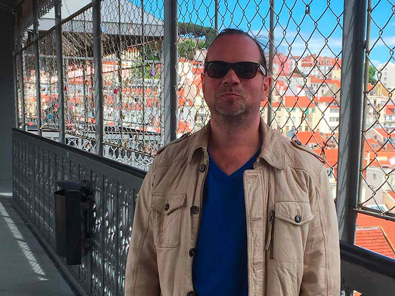 Travelbear Michael in Lissabon